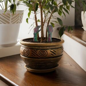 Mad Monkey 2000049 Dekorative Statue & Figur Grün, Rot Kunststoff