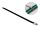 DELOCK Edelstahlkabelbinder L 500 x B 7,9 mm schwarz 10 Stk