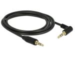 DELOCK Klinkekabel 3,5mm -> 3,5mm 90° St/St 2.00m...