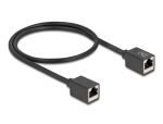 DELOCK Verlängerungsk. Kupplung RJ45 BU/RJ45 BU S/FTP 0,5m