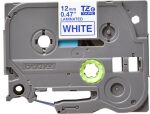 Brother TZE-233 Etiketten erstellendes Band Blau auf weiss