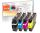 Peach Spar Pack Tintenpatronen kompatibel zu Brother LC-3217VALP
