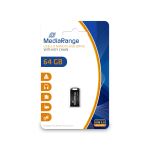 MediaRange MR923 USB-Stick 64 GB USB Typ-A 2.0 Schwarz