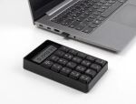 DELOCK USB Typ-A Nummernblock kabellos 2,4GHz Taschenrechner