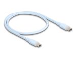 DELOCK USB 2.0 Kabel USB Typ-C St > St PD 3.0 60W 0,5m blau