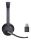 Yealink WH64 Hybrid Dual UC Kopfhörer Kabellos Kopfband Büro/Callcenter Mikro-USB Bluetooth Schwarz