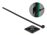 DELOCK Befestigungssockel 40 x 40 mm mit Kabelbinder