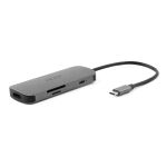 Acer 7in1 Type C Dongle Kabelgebunden USB 3.2 Gen 1 (3.1 Gen 1) Type-C Silber