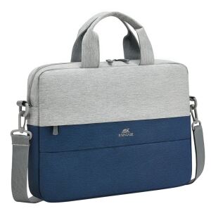 Rivacase 7522 GREY/DARK BLUE Laptoptasche 35,6 cm (14") Aktenkoffer Blau, Grau