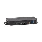 Tripp Lite B005-DPUA2-K DisplayPort/USB KVM-Switch mit 2 Anschlüssen - 4K 60 Hz, HDR, HDCP 2.2, IR, DP 1.4, USB-Freigabe, USB 3.0-Kabel