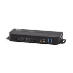 Tripp Lite B005-DPUA2-K DisplayPort/USB KVM-Switch mit 2 Anschlüssen - 4K 60 Hz, HDR, HDCP 2.2, IR, DP 1.4, USB-Freigabe, USB 3.0-Kabel