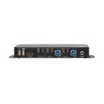 Tripp Lite B005-DPUA2-K DisplayPort/USB KVM-Switch mit 2 Anschlüssen - 4K 60 Hz, HDR, HDCP 2.2, IR, DP 1.4, USB-Freigabe, USB 3.0-Kabel