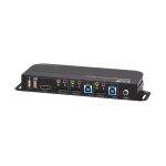 Tripp Lite B005-DPUA2-K DisplayPort/USB KVM-Switch mit 2 Anschlüssen - 4K 60 Hz, HDR, HDCP 2.2, IR, DP 1.4, USB-Freigabe, USB 3.0-Kabel