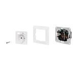 LogiLink PA0262 Steckdose CEE 7/3 + USB Weiß