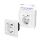LogiLink PA0262 Steckdose CEE 7/3 + USB Weiß