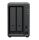 Synology DP320 NAS & Speicherserver Desktop R1600 8 GB 16 TB Schwarz