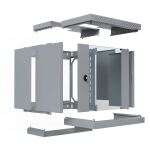 EFB Elektronik WGX-1206GR.G1 Rack 12U Wandmontiertes Regal Grau