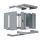 EFB Elektronik WGX-1206GR.G1 Rack 12U Wandmontiertes Regal Grau