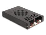 DeLOCK 3.5″ Wechselrahmen für 2 x M.2 NVMe SSD mit OcuLink SFF-8612 Anschluss