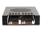 DeLOCK 3.5″ Wechselrahmen für 2 x M.2 NVMe SSD mit OcuLink SFF-8612 Anschluss