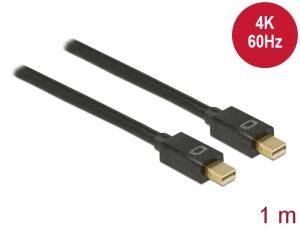 DELOCK Displayport Kabel mini DP -> mini DP StSt 1.00m 4K