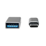 LogiLink AU0040 Kabeladapter USB 3.1 C USB 3.0 A, Micro USB 2.0 Aluminium