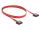 DELOCK SATA-Kabel SATA III -> SATA St/St 0.50m FLEXI rot