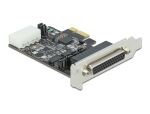 DELOCK PCI Express x1 Karte zu 2 x Seriell RS-232 5 V / 12