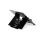 R-Go Tools Laptopständer R-Go Riser Flexible, ergonomisch, faltbarer und einstellbarer Laptopständer, Schwarz