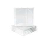 MediaRange BOX31-T CD-Hülle Schmuckschatulle 1 Disks Transparent