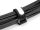DeLOCK Klettkabelbinder mit Schlaufe und Beschriftungsfeld L 203 x B 20 mm schwarz 5 Stück