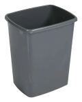 MAUL 9521087 Mülleimer 10 l Rechteckig Kunststoff, Polypropylen (PP) Dunkles Grau, Weiß