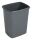 MAUL 9521087 Mülleimer 10 l Rechteckig Kunststoff, Polypropylen (PP) Dunkles Grau, Weiß