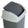 MAUL 9521087 Mülleimer 10 l Rechteckig Kunststoff, Polypropylen (PP) Dunkles Grau, Weiß