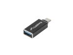 Lanberg AD-UC-UA-02 Kabeladapter USB 3.0 Type C USB 3.0 Type A Schwarz