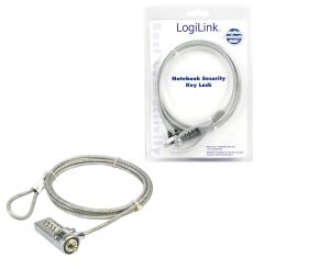 LogiLink Notebook Security Lock w/ Combination Kabelschloss 1,5 m