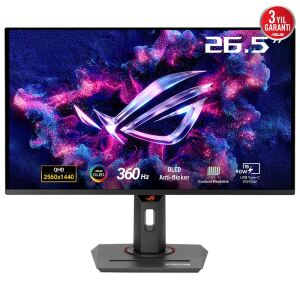 ASUS ROG Strix OLED XG27ACDNG Computerbildschirm 67,3 cm (26.5") 2560 x 1440 Pixel Quad HD QD-OLED Schwarz
