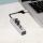 LogiLink USB 3.0 Hub, 4x USB-A, 5 Gbit/s, 2-in-1 Anschlusskabel, Silber