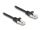 DeLOCK Kabel RJ50 Stecker zu RJ50 Stecker S/FTP 0,5 m schwarz