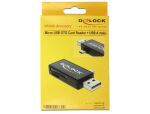 DeLOCK 91731 Kartenleser USB 2.0 Schwarz