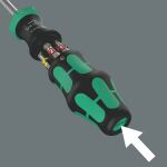 Wera Kraftform Kompakt 27 RA 1 Multi-Bit-Schraubendreher Gerader Schraubendreher