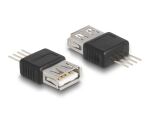 DELOCK Adapter USB 2.0 Typ-A Buchse > 4 Pin