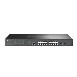 TP-Link Omada SG3218XP-M2 Managed L2+ 2.5G Ethernet (100/1000/2500) Power over Ethernet (PoE) 1U Schwarz