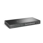 TP-Link Omada SG3218XP-M2 Managed L2+ 2.5G Ethernet (100/1000/2500) Power over Ethernet (PoE) 1U Schwarz