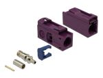 DELOCK FAKRA D-Bu 25mm (lang) zum Crimpen