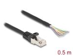 DeLOCK Kabel RJ50 Stecker zu offenen Kabelenden S/FTP 0,5...