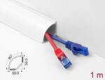 DELOCK Eckkanal selbstklebend 73 x 42 mm - Länge 1 m...