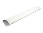 DELOCK Eckkanal selbstklebend 73 x 42 mm - Länge 1 m weiß