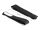 DeLOCK Klettkabelbinder mit Schlaufe und Beschriftungsfeld L 457 x B 25 mm schwarz 5 Stück