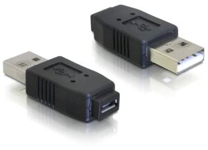 DeLOCK Adapter USB micro-A+B Buchse zu USB2.0-A Stecker